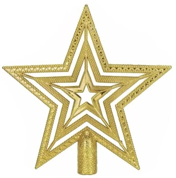 Eglės viršūnė Springos CA0787, aukso, 14.5 cm, plastikas