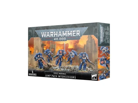 Games Workshop Space Marines: Jump Pack Intercessors, 48-13