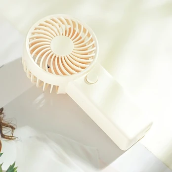 Rankinis mini ventiliatorius – tylus ir nešiojamas, idealus stovyklavimui