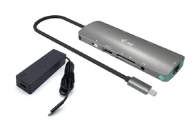I-TEC USB C MetalNanoDock 4K HDMI+PD100W kaina