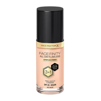 Makiažo pagrindas Max Factor Facefinity All Day Flawless 3in1, N55, 30 ml