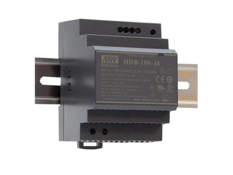 INDUSTRIAL DIN RAIL POWER SUPPLY - SINGLE OUTPUT - 100 W - 12 V - 7.5 A