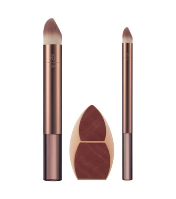 Real Techniques Makeupsaver Sponge + Brush Trio