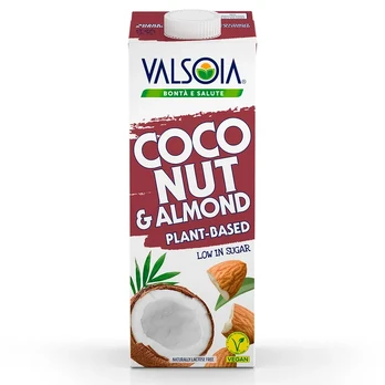 Kokosų, migdolų gėrimas VALSOIA, 1 l