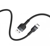 Forever Flexible Cable USB / USB-C / 1m / 3A kaina