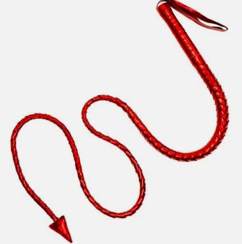 Rimbas Devil Tail Red, 180 cm, raudonas