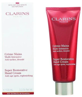 Clarins Super Restorative Hand Kremas rankų kremas, 100 ml