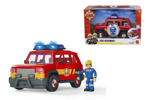 SIMBA Strażak Sam jeep 4X4 pierwsza pomoc 925-2658