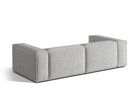 Sofa, Nuria, 4 vietų, 110x250x72, sidabrinė