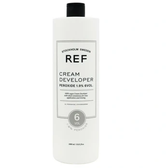 Ref Stockholm, Peroxides, Developer, Hair Oxidant Lotion, 1.9%, 6 vol, 1000 ml
