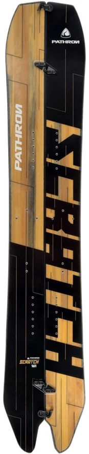 Splitboard snieglentė Pathron Scratch Split, ruda/juoda, 161 cm x 25.8 cm