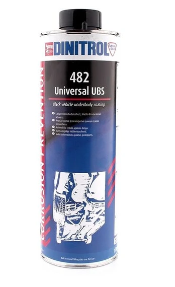 Vaškas automobilio dugnui UBS Dinitrol 482, 1 l, juodas