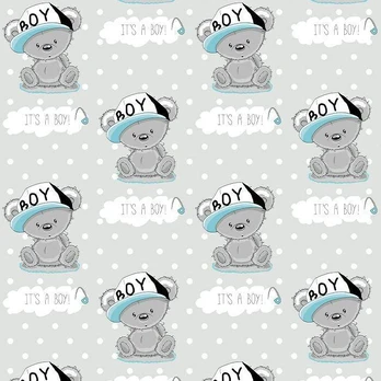 Cover set - 2 pcs - 120x90, 40x60 - IT's a BOY