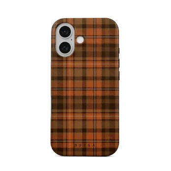 Autumn Plaid - iPhone 16 Case, Tough (MagSafe) / N/A