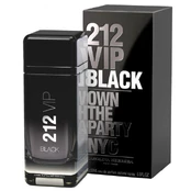 Carolina Herrera 212 VIP Black EDP 200 ml kaina