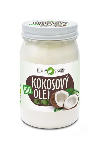 Purity Vision BIO Coconut oil without odor 420ml Unisex