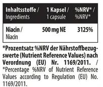 Niacino kapsulės MST 60 vnt