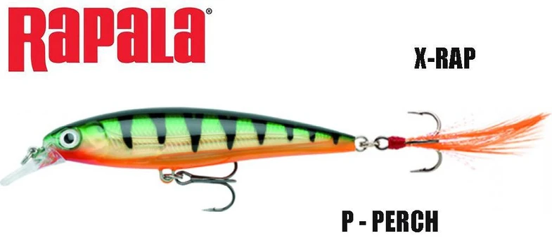 Rapala vobleris X-Rap Perch 8 cm