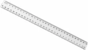 Skaidri liniuotė Tetis 30cm