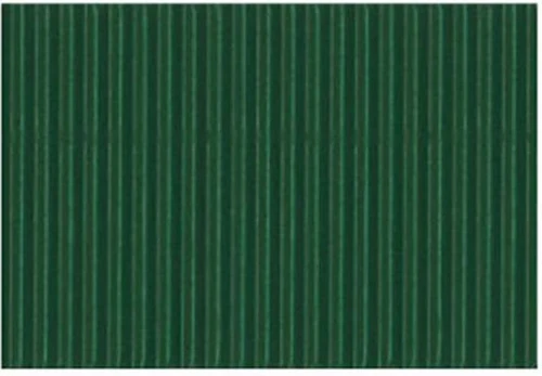 Gofruotas kartonas 50x70cm Folia tams.žalias