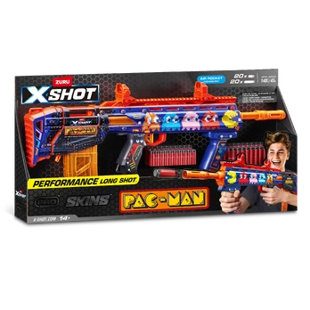 XSHOT žaislinis šautuvas Long Shot PacMan, 36812