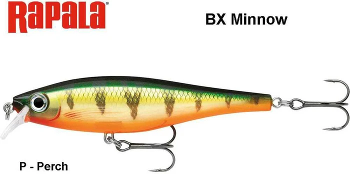 Vobleris Rapala BX Minnow BXM Perch