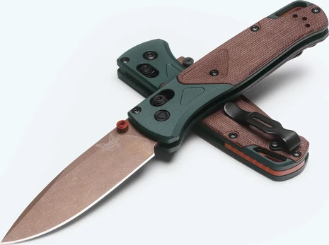 Benchmade 535FE-2602 Bugout, S90V, taigos žalia