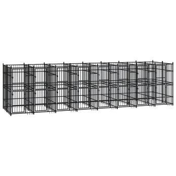 Lauko voljeras šunims, plienas, 14,75m&sup2;