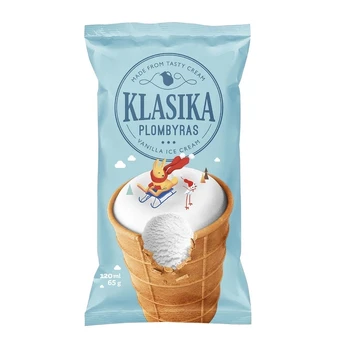 Vanilinis plombyras KLASIKA, 120 ml