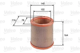Oro filtras VALEO 585602 kaina