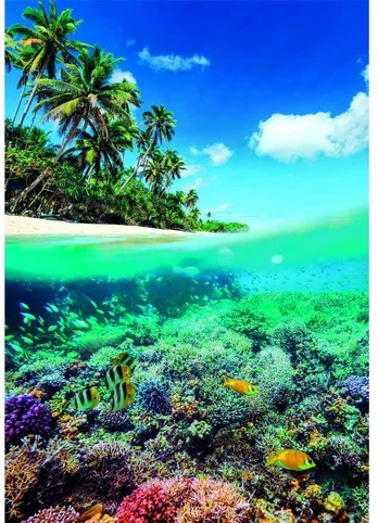 Clementoni CLE puzzle 1000 Compact Summer Paradise 39931