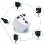 Fusion įkroviklio adapteris JK | JAV | AU | CH -> EU (220V) baltas kaina