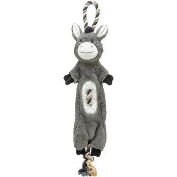 Pliušinis žaislas - Trixie Donkey, pliušinis, perdirbtas, 66 cm