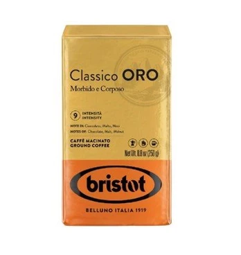 Malta kava BRISTOT Classic Oro 250 g.