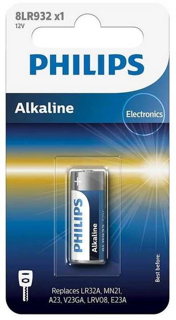 Philips 8LR932/LR23A 12V baterijos 1 vnt.