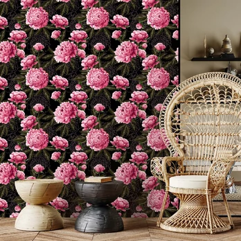 Tapetai Artgeist Sumptuous Flowers, 50 cm x 1000 cm