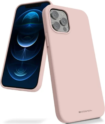 Dėklas Mercury Silicone Case Samsung A035 A03s rožinio smėlio