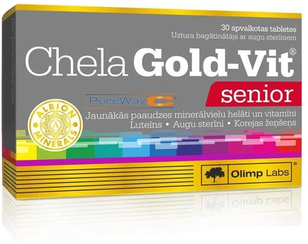 OLIMP LABS Gold-Vit senior tabletės N30