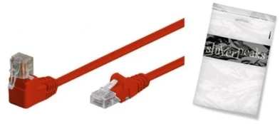 Shiverpeaks Patchkabel cat6 S/FTP PIMF kątowy-prosty raudona 7,5m (BS08-64064)