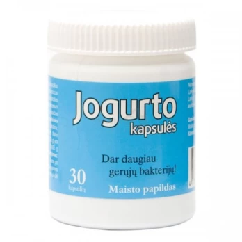 Jogurto kapsulės N30