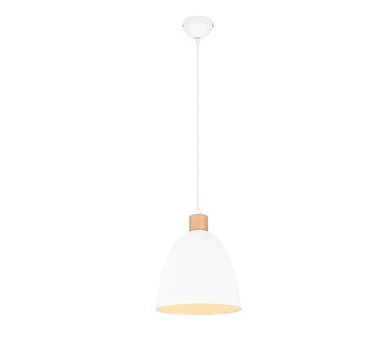 Trio-Lighting Jagger 25 cm E27 matt white piekaramā lampa