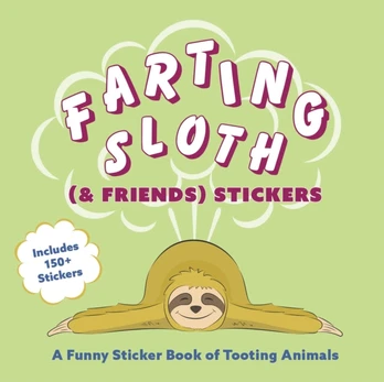 Farting Sloth (& Friends) Stickers