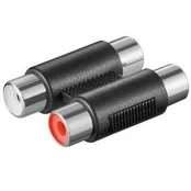 Premiumcord Kiti Reduktorius 2x cinch / RCA F/F