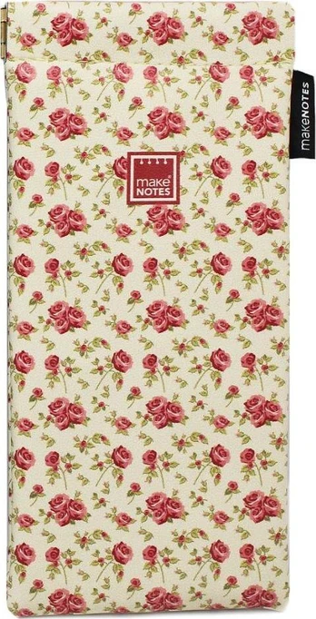 Make Notes Vintage B Dėklas na okulary kwiaty