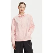 Guess Demisezoninė striukė V5GL01 WH482 Rožinė Regular Fit