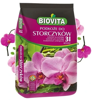Orchidėjų žemės substratas su trąšomis, 3L