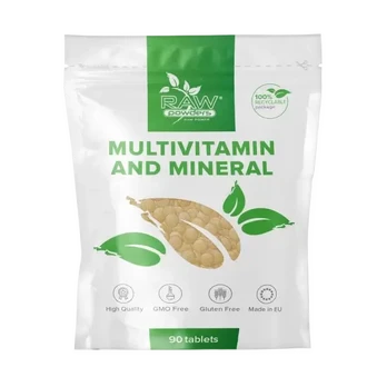 RAW POWDERS Multivitaminai ir mineralai - 90 tabl.