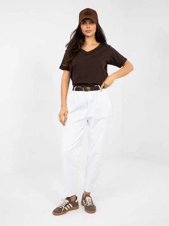 Italy Moda Kelnės-IT-SP-FL9767-1.04-balta