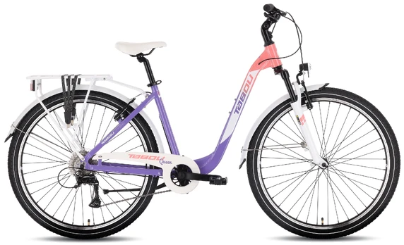 Dviratis Tabou Queen 27.5 purple-white