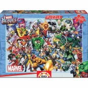Dėlionė Marvel Heroes Educa Heroes Marvel 1000 Dalys kaina